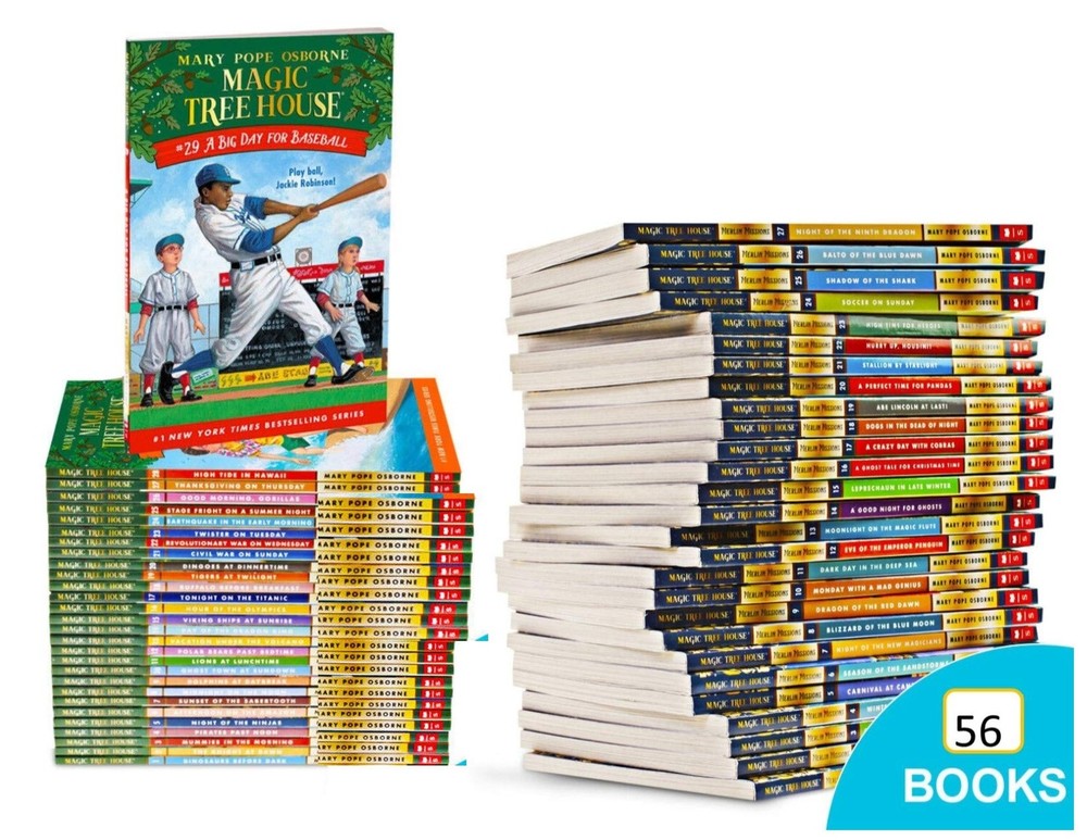 Magic Tree House 56 Book Mega Set – Mary Pope Osborne (Original Magic Tree H…