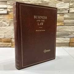 Business And The Law By Mark Lee Levine West Publishing Co. 1976 University Denv