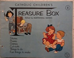 Vintage Catholic Children’s Treasure Box No. 8 1958 An Angel Visits Mary
