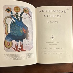 C. G. Jung, Alchemical Studies Hardcover Illustrated 1983 Princeton Bollingen XX