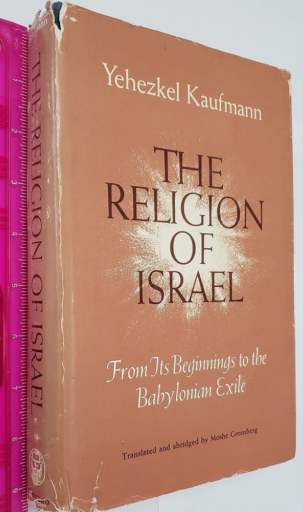 The Religion of Israel
