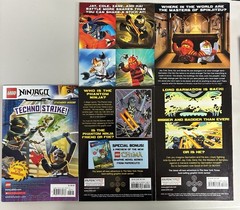 Lot 5 Lego Ninjago Graphic Novel Books 4 PapercutZ And 1 Schoolastic