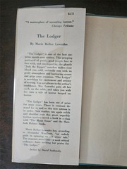 Marie Belloc Lowndes: The Lodger 1940 HC
