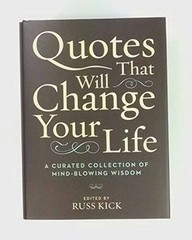 Quotes That Will Change Your Life – Hardcover – GOOD