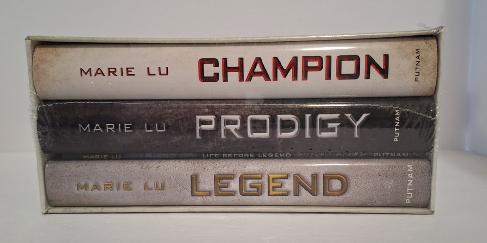The Legend Trilogy Boxed Set Hardcover Legend/Prodigy/Champion by Marie Lu New