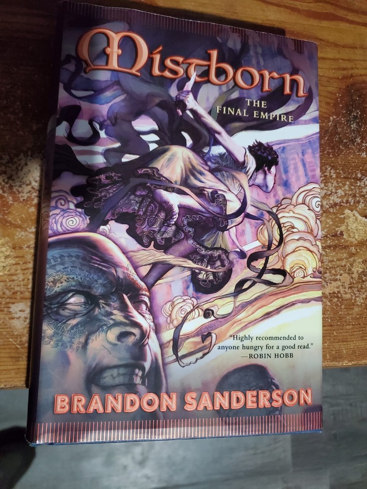 Mistborn : The Final Empire by Brandon Sanderson Signed (2006, Hardcover)