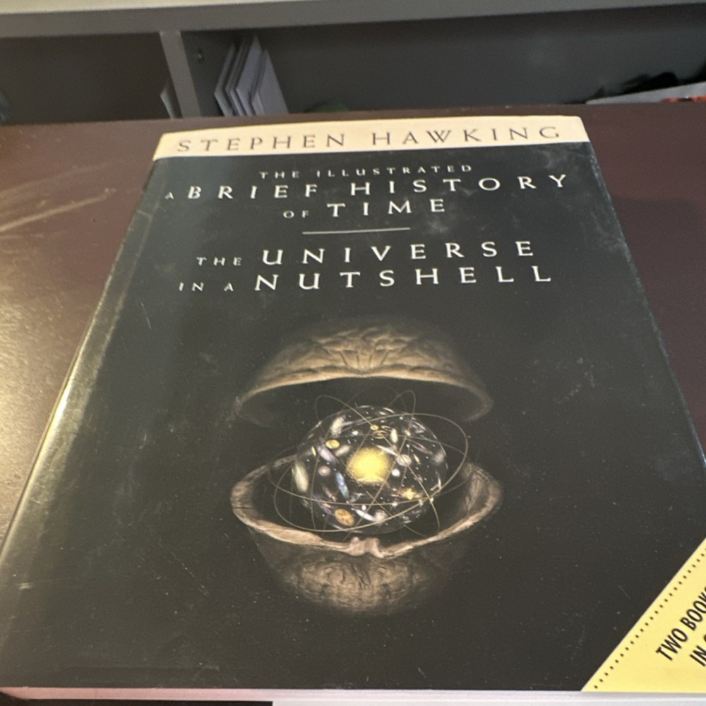 Stephen Hawking Illustrated Brief History Universe Hardcover Bantam Books Scien…