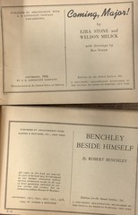 ARMED SERVICES EDITION Books, Lot of 4, WW II ERA, Misc. Authors