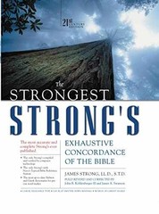 The Strongest Strong’s – Hardcover, by James Strong; John – Very Good x