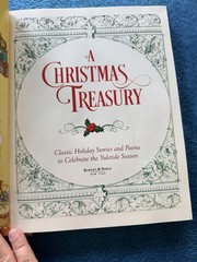 A CHRISTMAS TREASURY LEATHERBOUND HARDCOVER NEW SEALED Barnes&Noble EXCLUSIVE