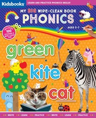 My Big Wipe-clean Book: Phonics – spiral_bound Publishing, Kidsbooks