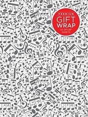 Hal Leonard Wrapping Paper – Music Notes Theme (00)