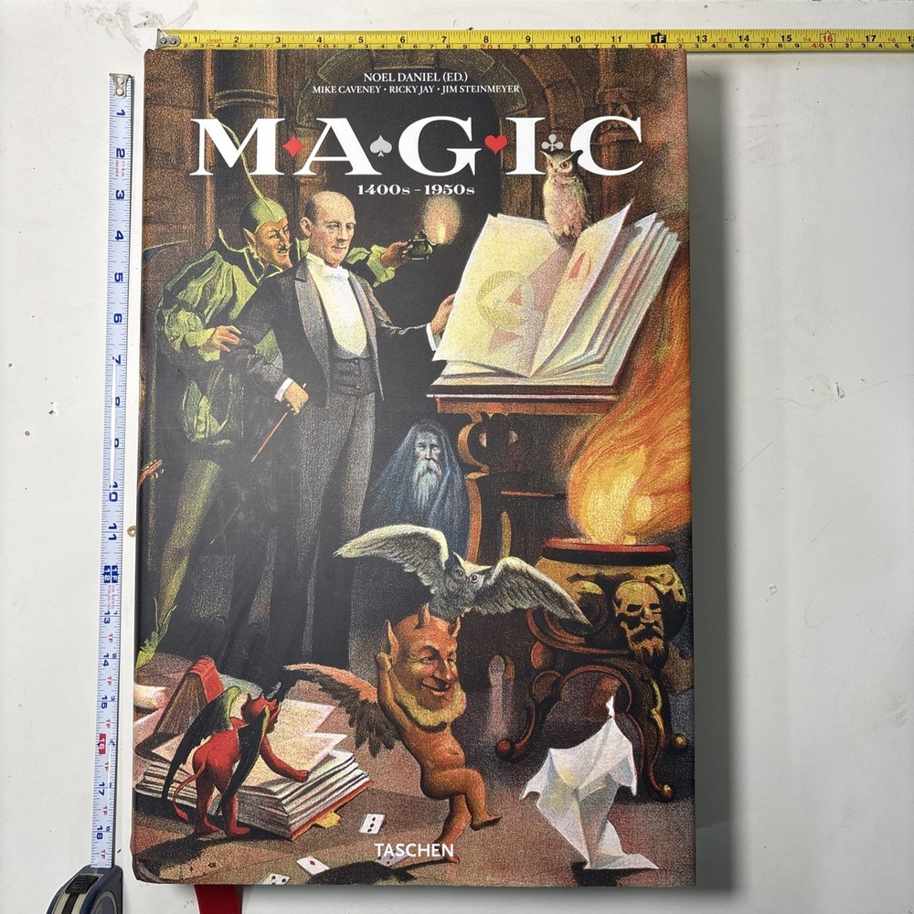 Magic, 1400s-1950s by Mike Caveney, Ricky Jay & Jim Steinmeyer Oversized Taschen