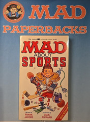MAD Magazine Paperback Book: MAD ABOUT SPORTS 1972 Warner 1st Print FN