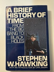 A Brief History of Time 1988 Hardcover Stephen Hawking Early Printing w/ DJ