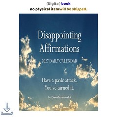 Disappointing Affirmations 2027 Daily Calendar, Dave Tarnowski 2026
