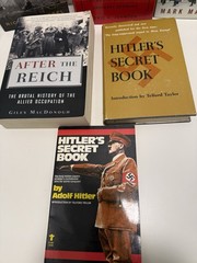 6 WWII Nazi Germany Books Hitler’s Empire Reich Germany 1945 Secret Book Lot