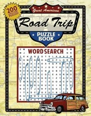 Great American Road Trip Puzzle Book, Great American Puzzle Books, Paperback