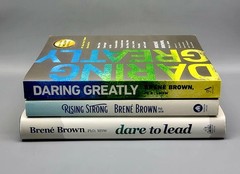 Dare to Lead, Daring Greatly, Rising Strong 3 Bk Set – Brene Brown – PB/HC – VG
