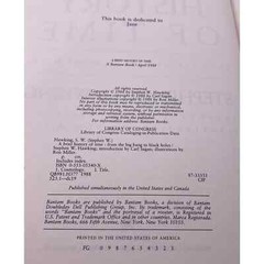 A Brief History Of Time By: Stephen Hawking