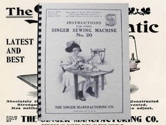 Singer Sewing Machine No. 20 Instruction Manual “1926” (8 Page)
