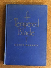Rare 1st edition Tempered Blade Barrett Bob Merrill 1946 book