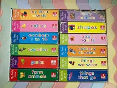 My Little Library: Early Learning – 12 mini board books – dated 2003