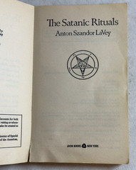 The Satanic Rituals: Companion to The Satanic Bible by Anton Szandor LaVey, 1972