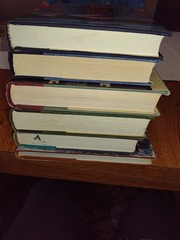 Lot Of 6 1988-1989 Novels. HC Very Good Condition.