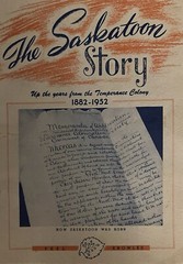 Very Rare – THE SASKATOON STORY Melville A. East – 1952