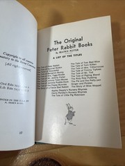 c.1902-1917, THE TALE OF PETER RABBIT, by BEATRIX POTTER, F. WARNE & CO, CLASSIC