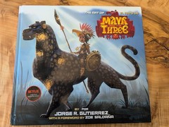 The Art Of Maya And The Three HC Dark Horse Books – See Photos