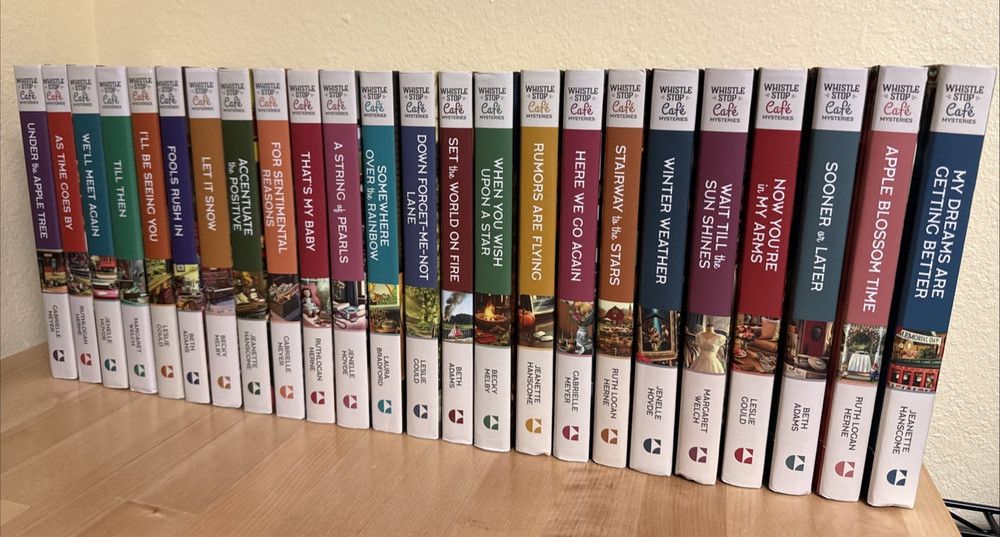 Guideposts Whistle Stop Cafe Mysteries Books Hardcover Complete Set of 24 NEW