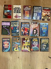 Sci Fi Book LOT, 15 Books, Maureen F McHugh, Brunner, Card, Pohl, Joan D Vinge