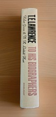 1963. 1st Ed. T. E. Lawrence To His Biographers Robert Graves Liddell Hart HCDJ