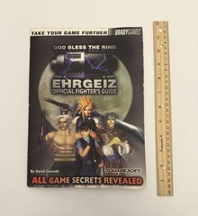 Ehrgeiz Official Fighter’s Guide : God Bless the Ring by David Cassady 1999 A-11