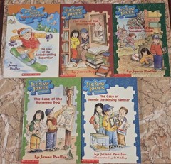 Lot of 5 Jigsaw Jones books by James PrellerRL2 – Ages 6-9 PB GOOD, 1,7,10,16,29