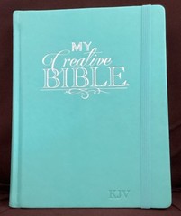 KJV Holy Bible, My Creative Bible, Faux Leather Hardcover – Ribbon Marker
