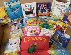 Lot of 20 Children BOARD Hardcover BABY TODDLER DAYCARE Kids BOOKS *RANDOM MIX*