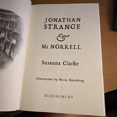 Jonathan Strange & Mr Norrell – Susanna Clarke – First U.S. Edition 2004 HC w/DJ
