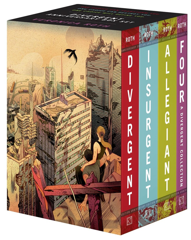 Divergent Anniversary 4-Book Box Set: Divergent, Insurgent, Allegiant, Four …