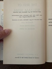 The Best Of William Irish HCDJ BCE Book Club Cornell Woolrich Phantom Lady More