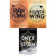 Empyrean Series Deluxe Edition 3 Book Set Fourth Wing, Iron Flame, Onyx Storm