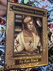 Touchstone Tarot (2020) Deck and Booklet Kat Black Baroque Gilded Cards Used