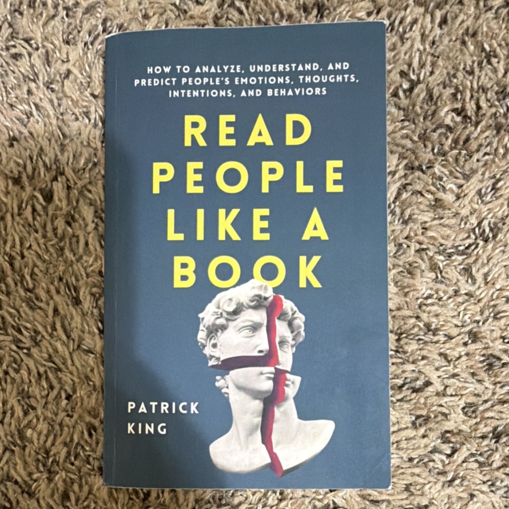 Patrick King Read People Like a Book Paperback Psychology Body Language