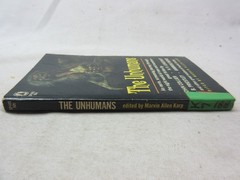 The Unhumans SP405 Popular Library 1965 ed Marvin Allen Karp Horror Anthology (Y