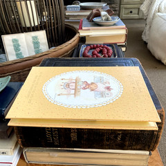VTG 1973 Hallmark Betsey Betsy Clark Recipe Album Cookbook Binder with Cards