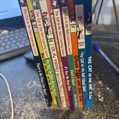 10 Dr Seuss random book lot of Hardcover Books kids New and Vintage – GOOD