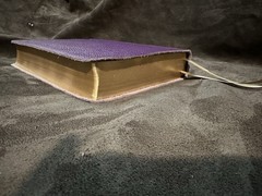 Rare Purple lsb macarthur study bible Legacy Standard Bible Genuine Leather