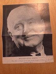 In The Heart of a Fool by William Allen White, HC, 1st Edition SIGNED